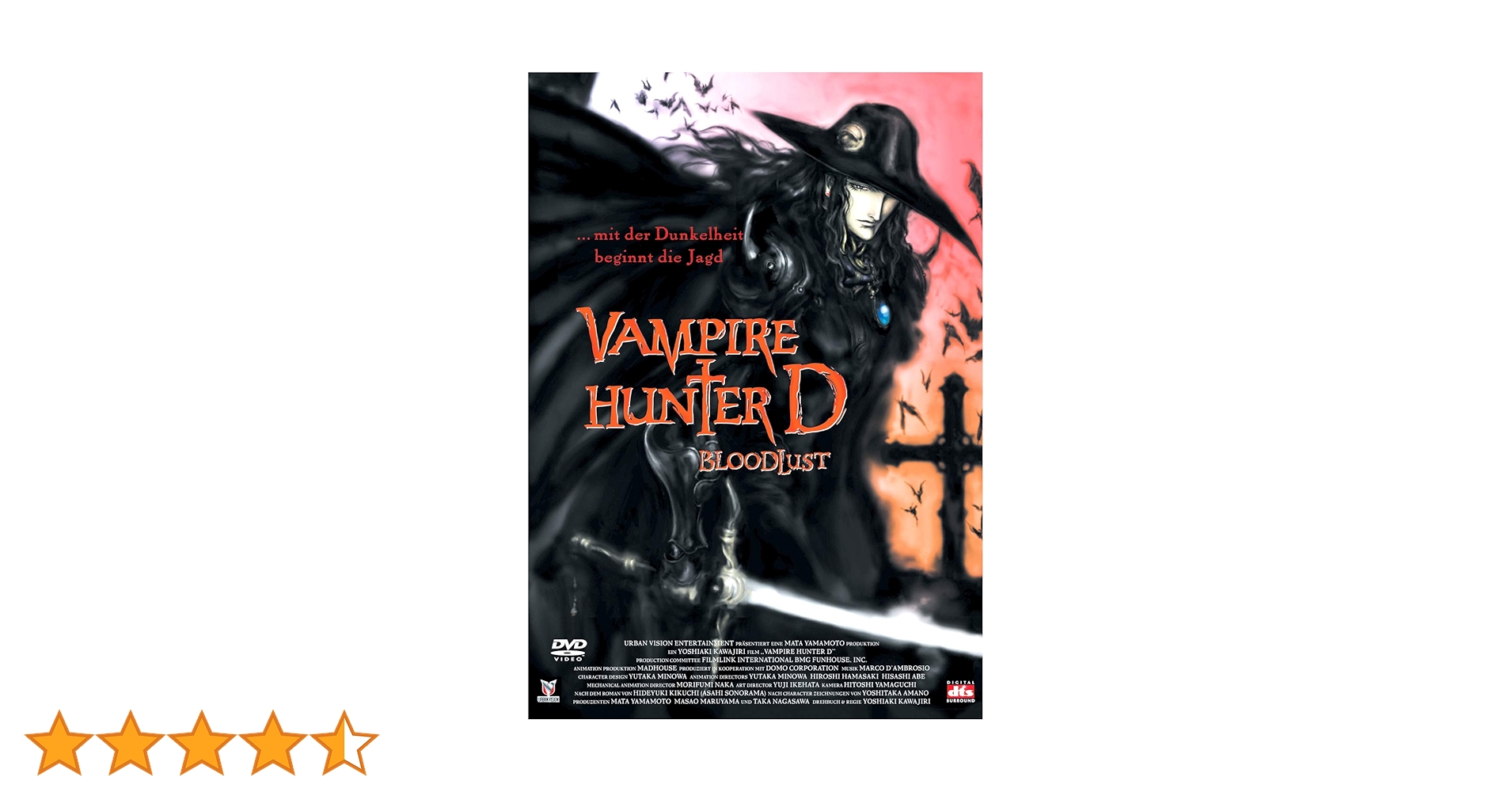 Vampire Hunter D - Bloodlust : Amazon.pl: Płyty DVD i Blu-ray